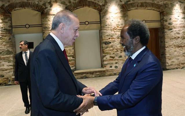 Cumhurbaşkanı Erdoğan, Somali Cumhurbaşkanı ile Gazze’yi konuştu
