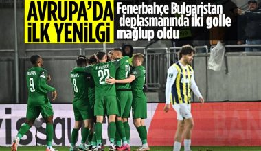 Fenerbahçe, Ludogorets’e 2 golle yenik oldu