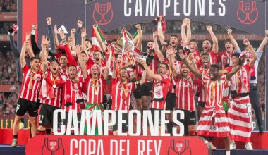 İspanya’da Kral Kupası’nın sahibi Athletic Bilbao oldu