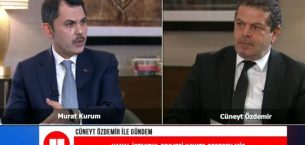 Murat Kurum’a Cüneyt Özdemir’den ‘Kanal İstanbul’ sorusu! “Siz ‘Sayın Cumhurbaşkanım bizim başka önceliklerimiz var’ der misiniz?”