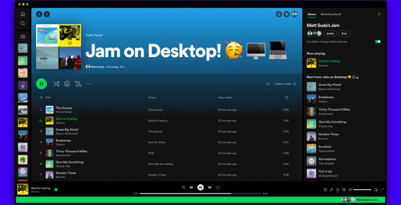 Spotify Jam artık bilgisayarda! Nasıl kullanılır?