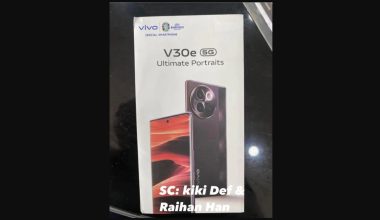 vivo V30e 5G gerçek görüntüsü ortaya çıktı! İşte özellikleri